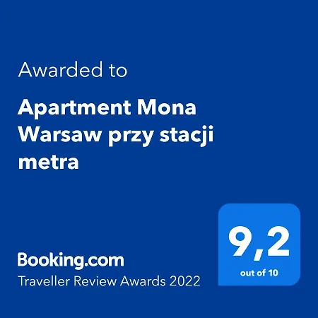 Mona Przy Stacji Metra アパート ワルシャワ